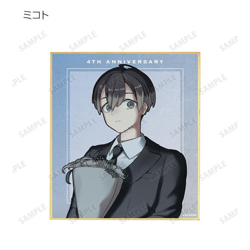 『MILGRAM -ミルグラム-』描き下ろし 4th Anniversary ver. トレーディングミニ色紙(単位/BOX)【202510再販】